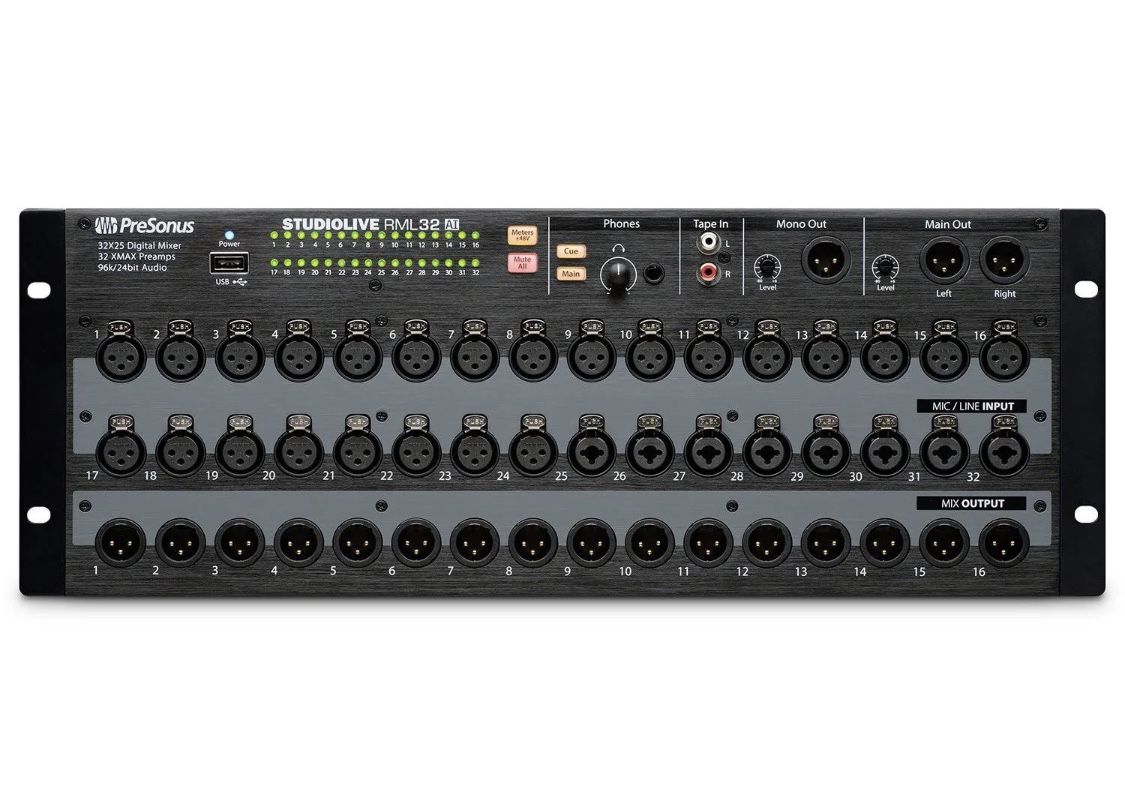 PreSonus RML32AI Rackmount Digital Mixer