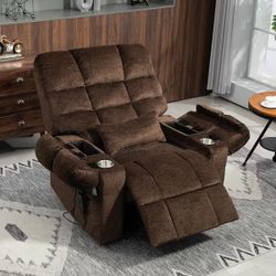 Brand New 3-Motor Zero Gravity Power Lift Recliner Sofa with Armrest Storage, Massage and Heating