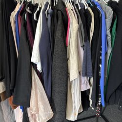 Women, men’s and Junior clothes.