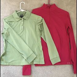 Women’s Golf Shirts Medium - Long Sleeved