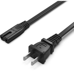 Visita la tienda de Superer
4.6 4.6 de 5 estrellas 338Opiniones
Cable de alimentación de 2 clavijas compatible con TCL Roku LED LCD HD TV Smart Insign