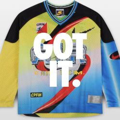 Cactus Plant flea Market (CPFM) Nike Rugby jersey Lrg 