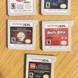 Nintendo 3DS - 3DS XL games- 5 set 