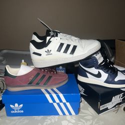 Zapatos Adidas Y Air Jordan 1