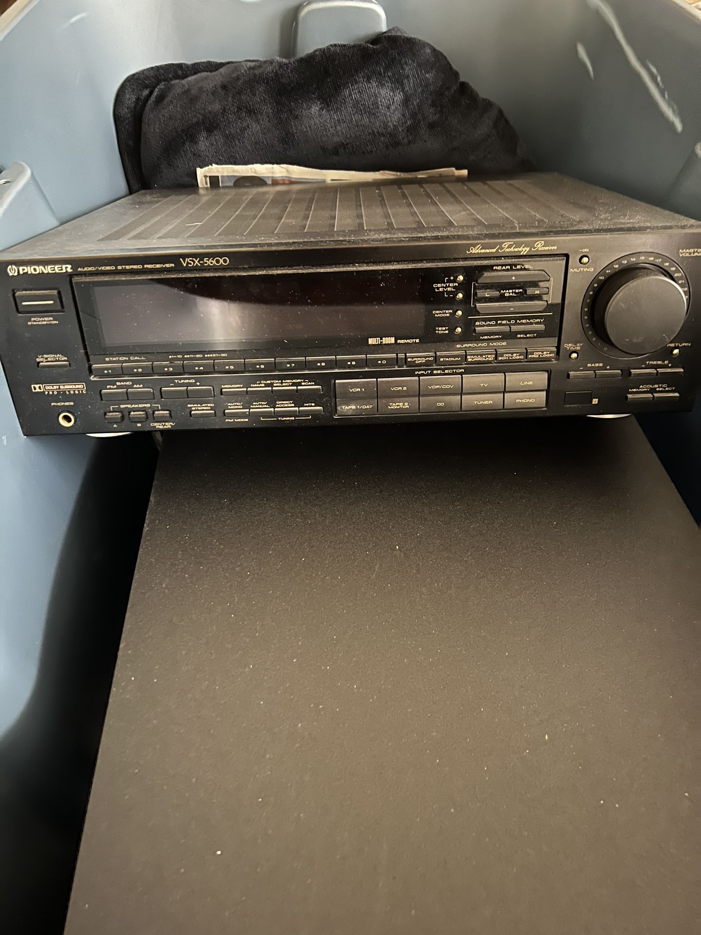 Pioneer Receiver And Bose Subwoofer Bundle 