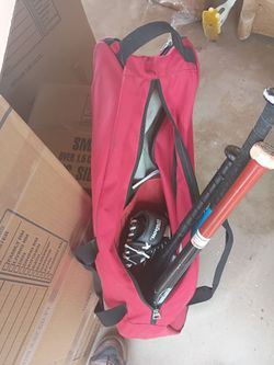Little League baseball equipment