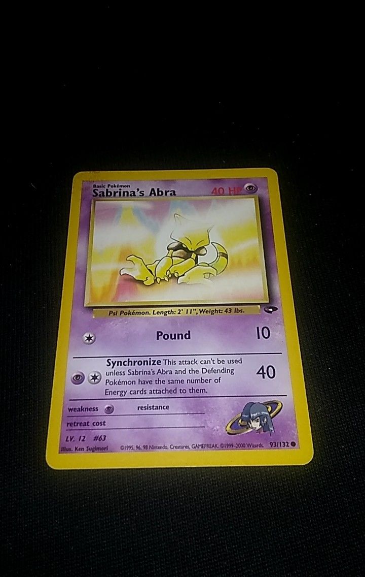 Pokemon card