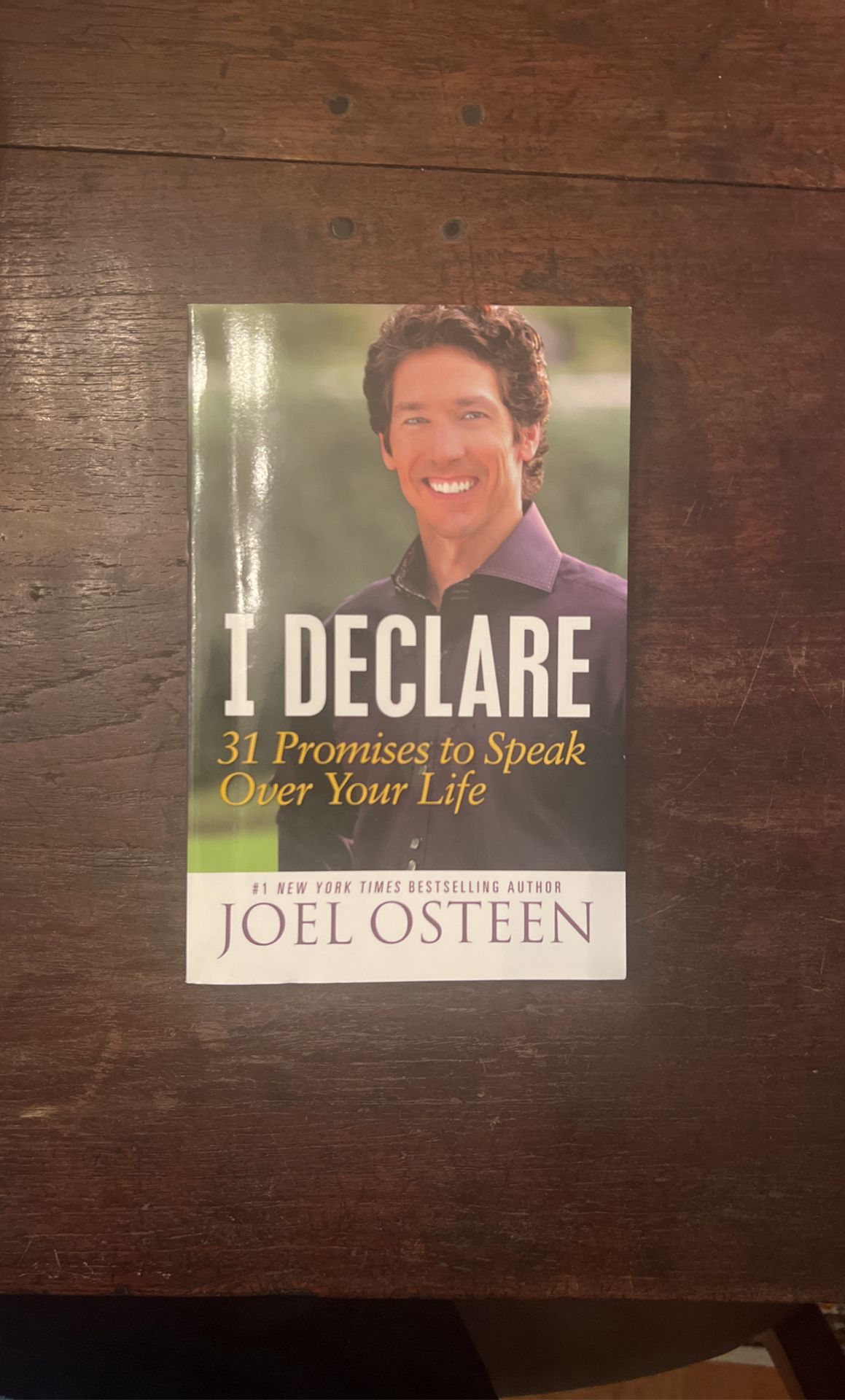 JOEL OSTEEN - I Declare: 31 Promises to Speak Over Your Life (Lightly Used)