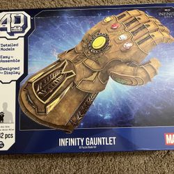 4D Infinity Gauntlet Puzzle Model