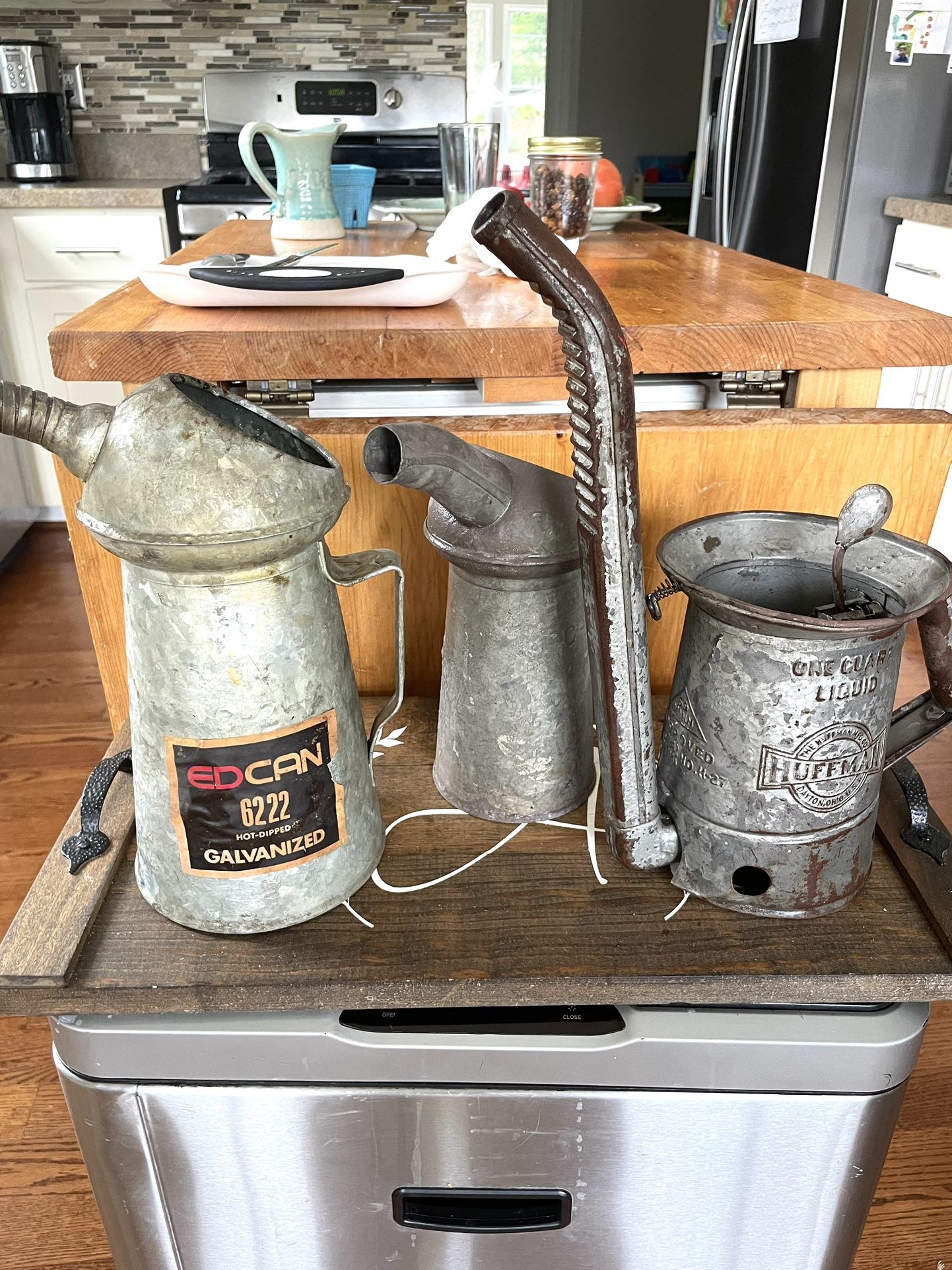 Vintage Oil Cans / Spouts