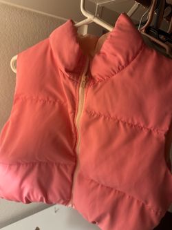 Women’s pink zip up size small