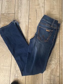 Wrangler boot cut jeans size 0x34
