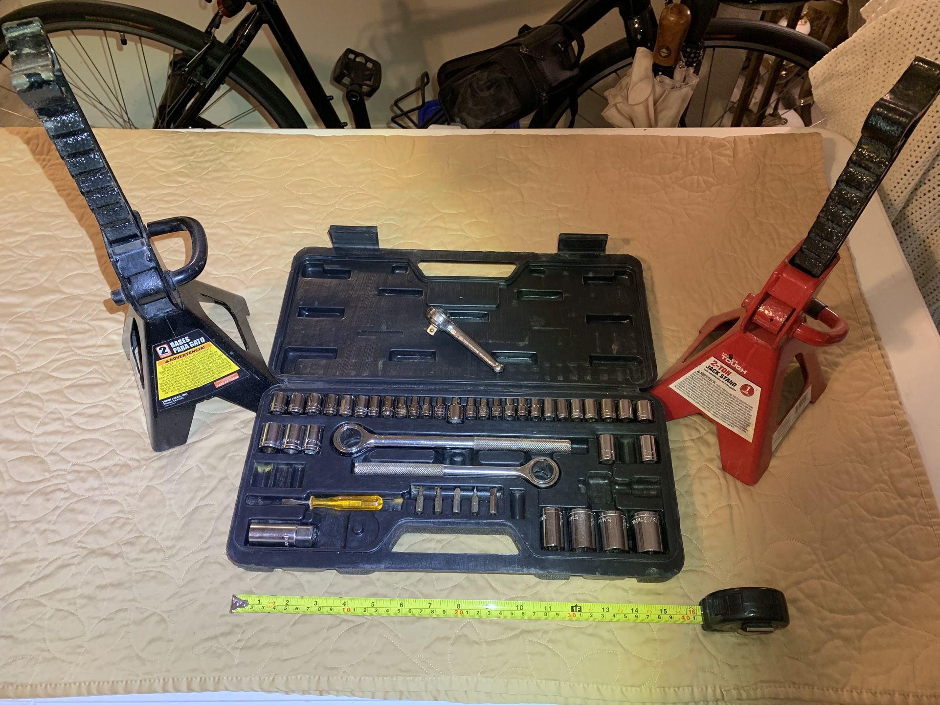 $12 each or $25 for all - DIY Mechanic tools Set + Stubby 3/8” Ratcheting Wrench