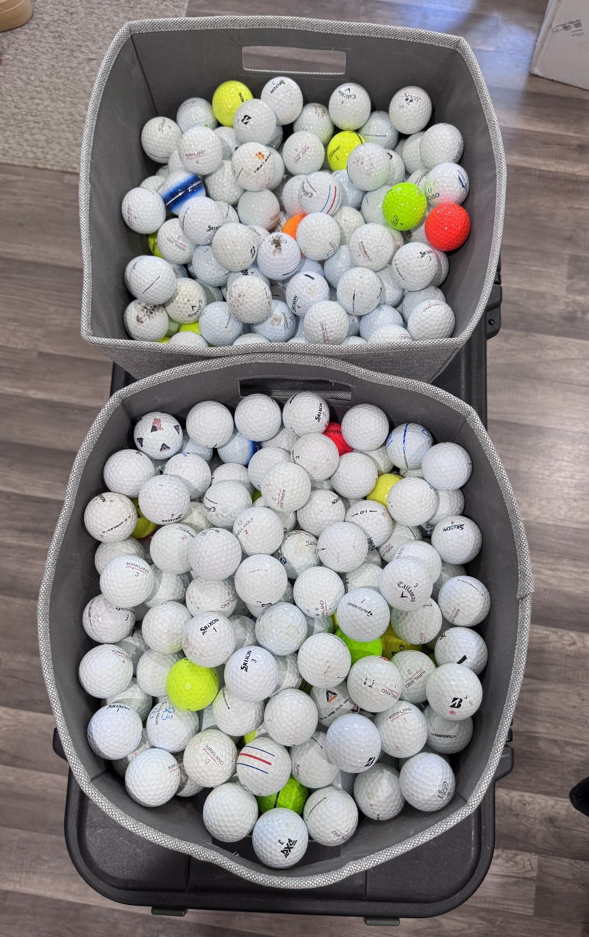 Roughly 250 Golf Balls