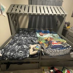 Double Twin Bed! 