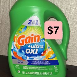 Gain Detergent Oxi 88oz
