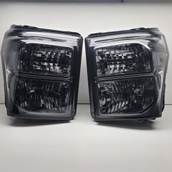 Ford F250 F350 Smoke Headlights 