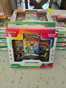 Pokemon first partner illustration collection series 1
