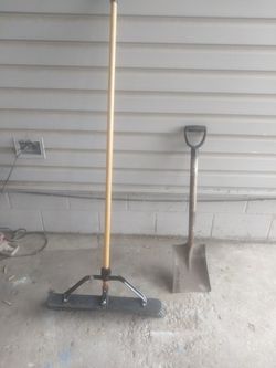 Libman High Power Broom And A Shovel