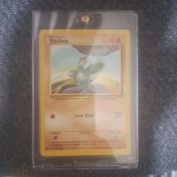 Machop [Trainer Deck A] #52 Pokemon