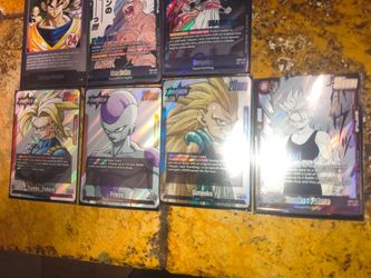 Dragon Ball Fusion World Awakened Pulse 7-Card Foil Lot: Goku, Trunks