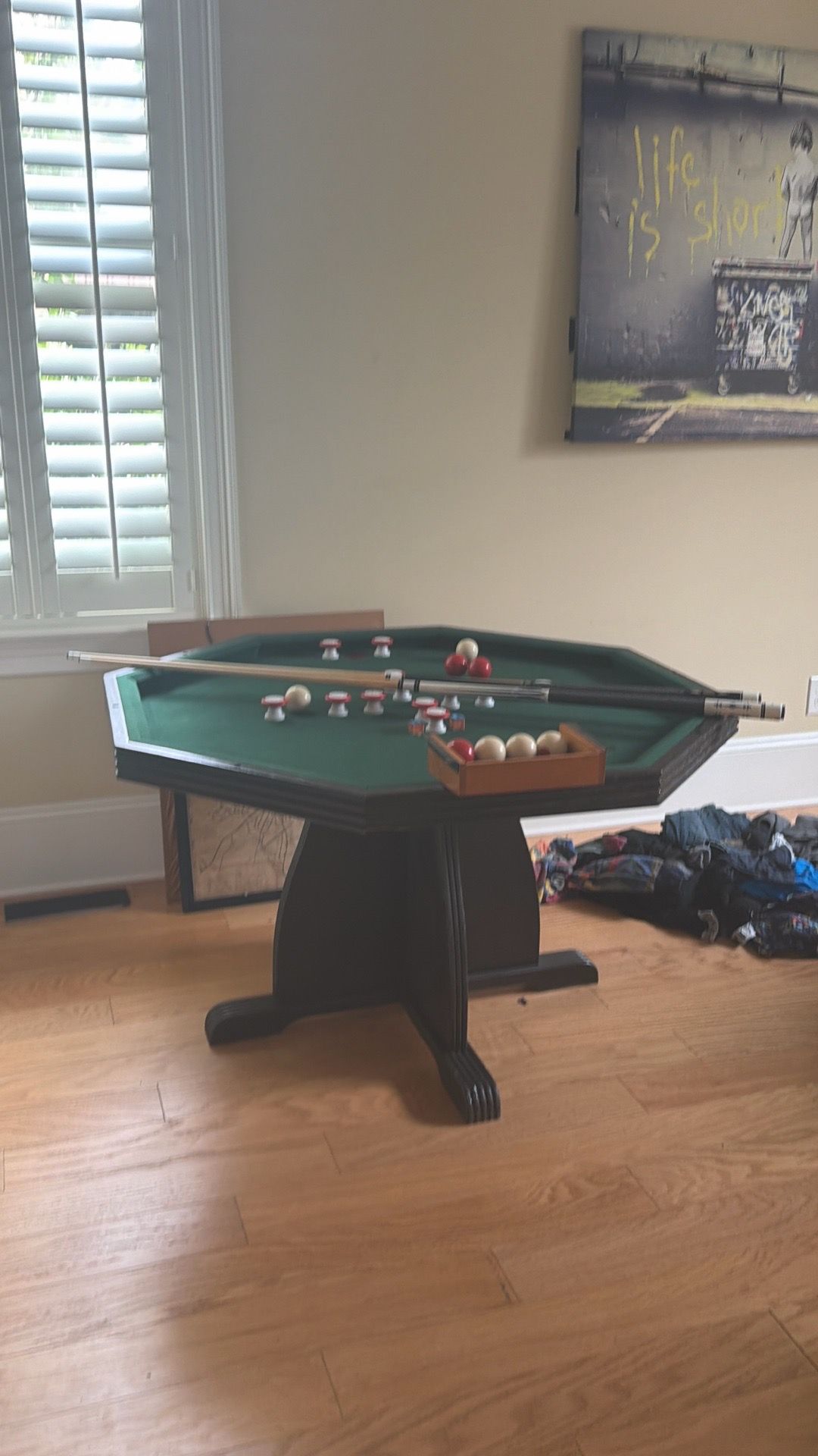 Bumper Pool Table