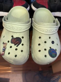 Crocs Light Green Size Junior 1