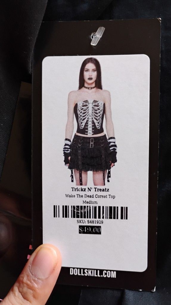 Wake The Dead Corset Top