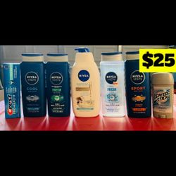 Nivea Body Wash $25 For All 