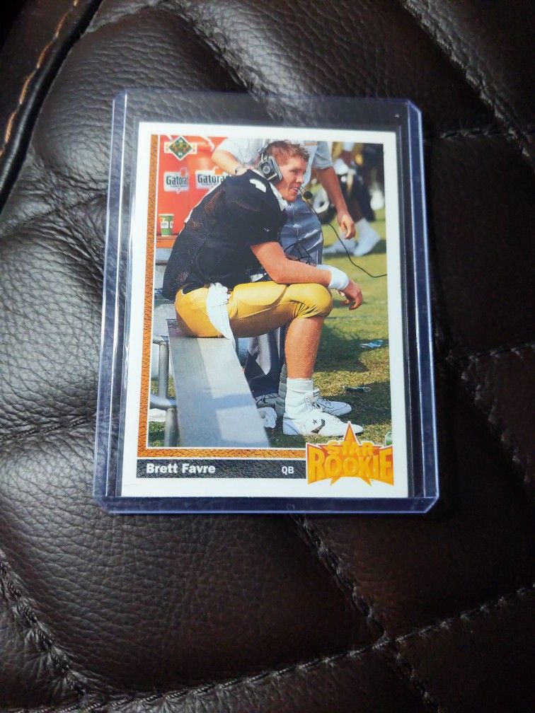 1991 UPPER DECK 13 BRETT FAVRE ROOKIE