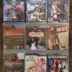 Playstation 3 And Playstation 4 Games 