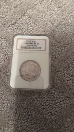 1936 50c Cleveland MS65