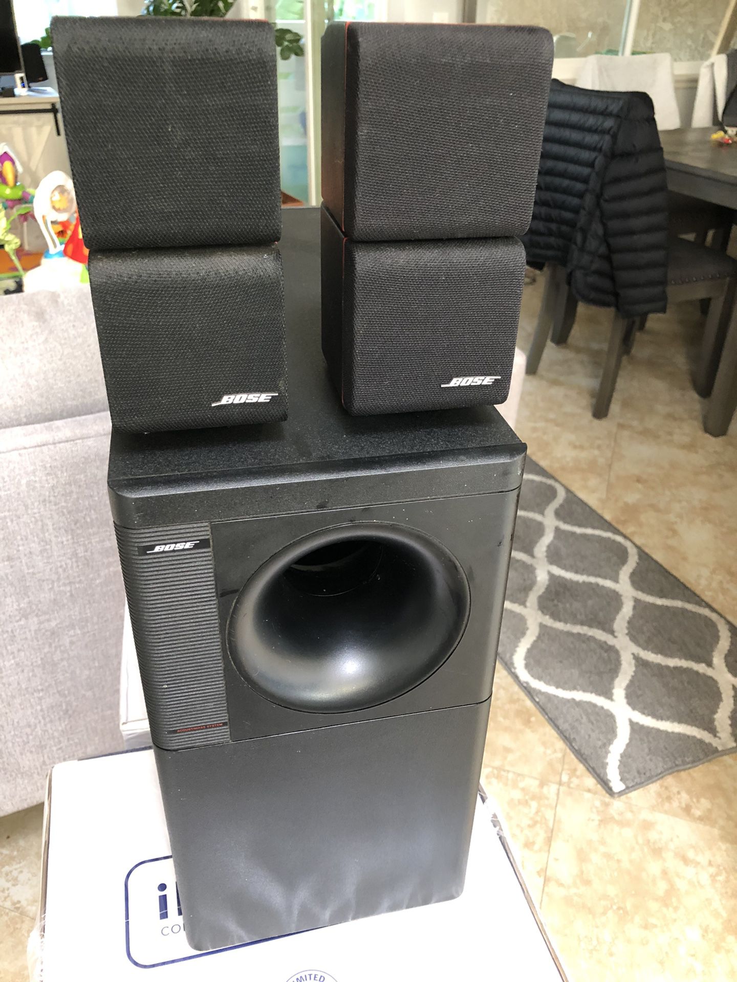Seaport give Udvej Bose AcoustiMass 5 Series II - $110 for Sale in Santa Ana, CA - OfferUp