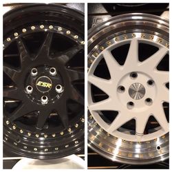 ESR SR09 Rim 18" 5x114 5x112 5x120 ( only 50 down payment/ no CREDIT CHECK)