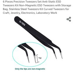 Mudder 6-pieces anti-static ESD