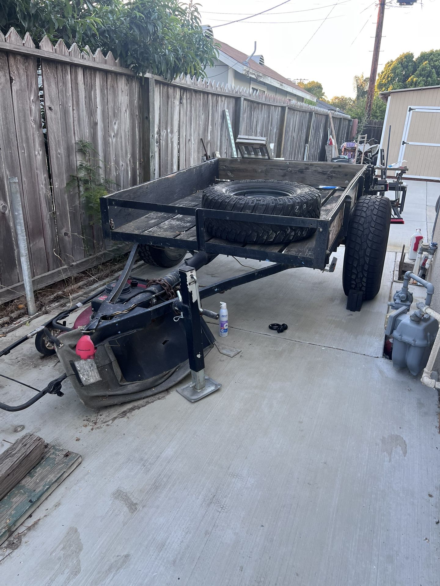 Small Utility Trailer.