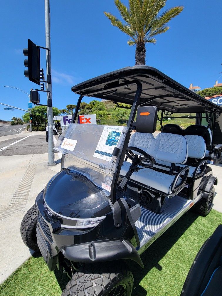 2025 Voyager Patriot 6-Passenger Lifted 72-Volt Street Legal LSV Golf Cart