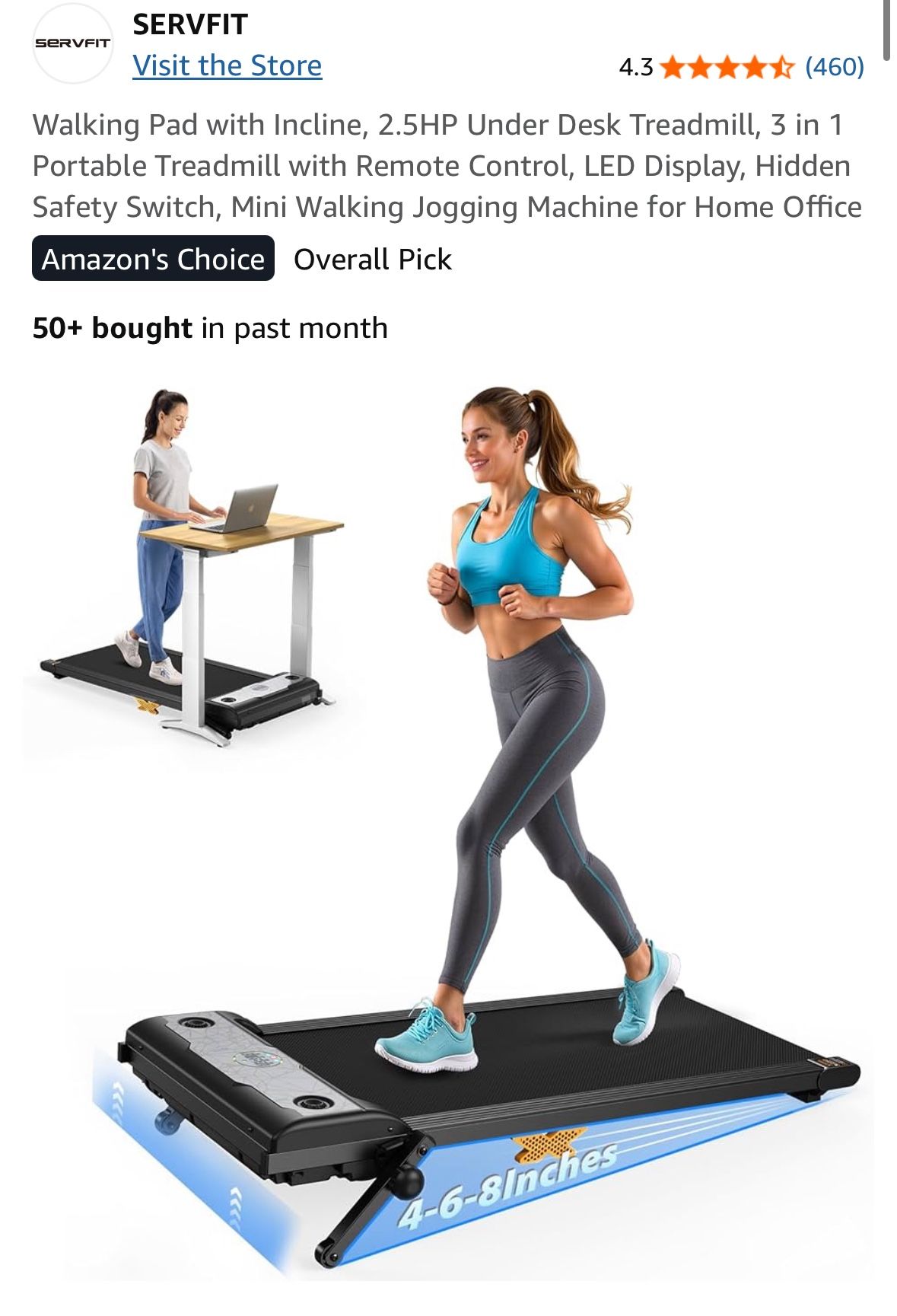 WALKING PAD - Only Used 2x !