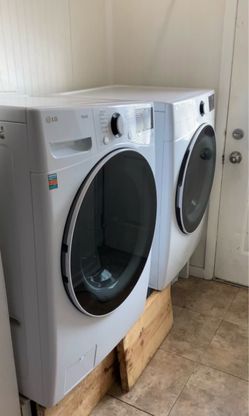 LG washer and dryer