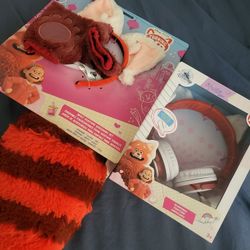 Disney Turning Red Headphones And Costume
