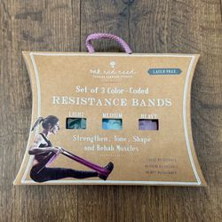 Oak and Reed Color-Coded Resistance Bands Latex Free