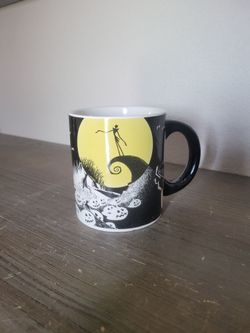Disney Nightmare before Christmas ceramic 20 oz. mug Jack Skellington
