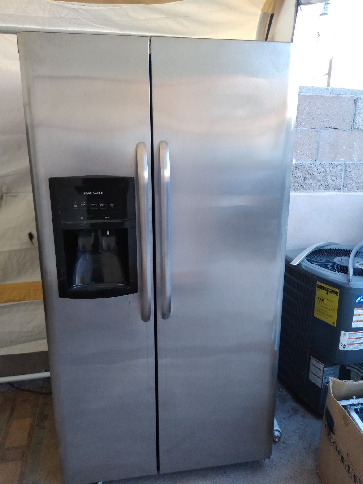 Stainless steel refrigerator