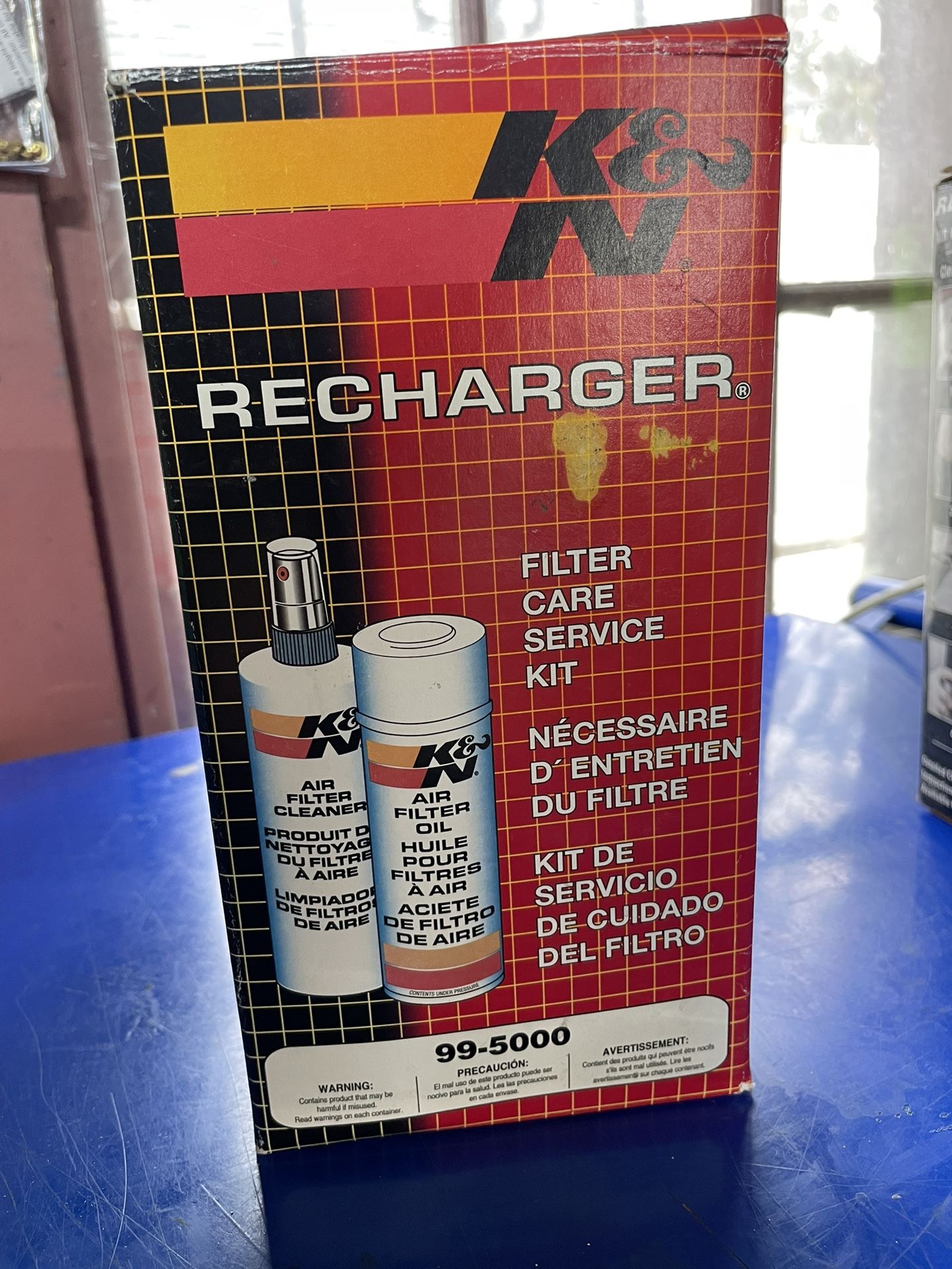 K&N 99-5000 Air Filter Recharger Kits (3)