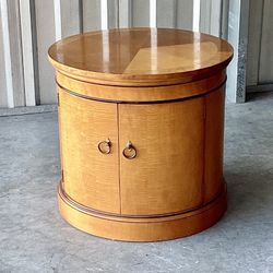 Vintage Biedermeier Style Drum commode