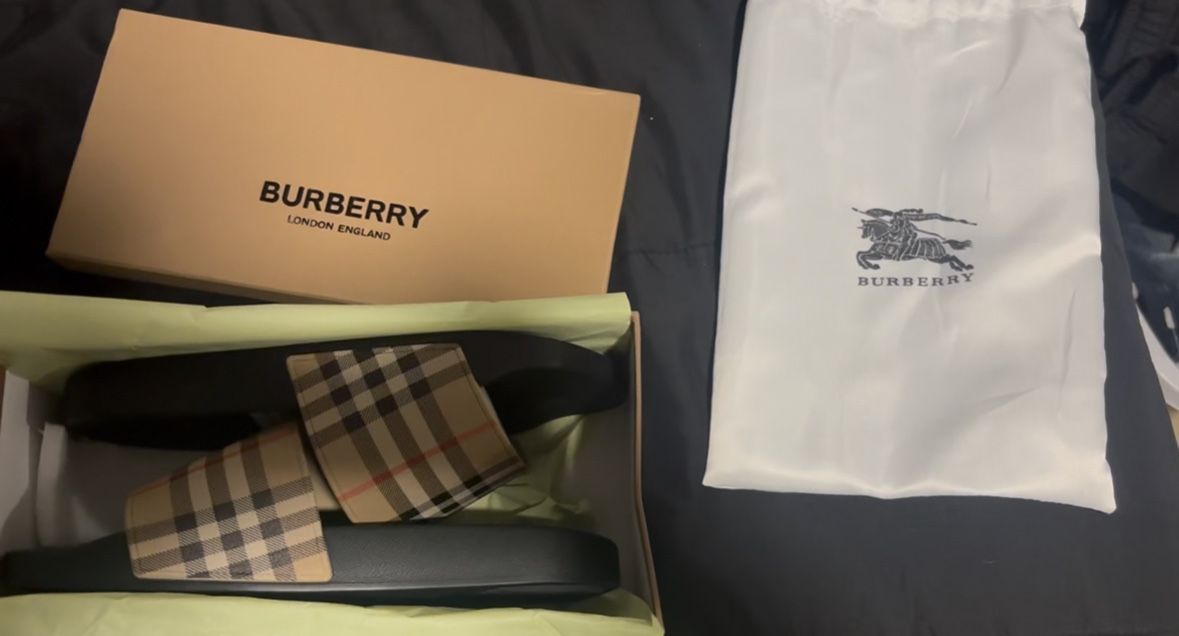 Burberry slides,All Products : American Fashion Style Bags On Sale
