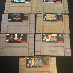 Super Nintendo Games 