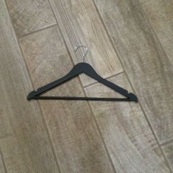 5 New Clothes Hangers Black