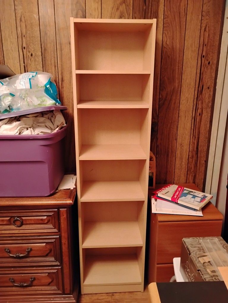 Shelving Unit Bookcase Tall And Narrow