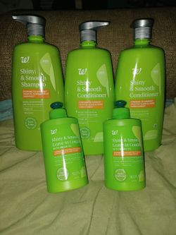 Walgreens Shiny & Smooth Hair Care Bundle
